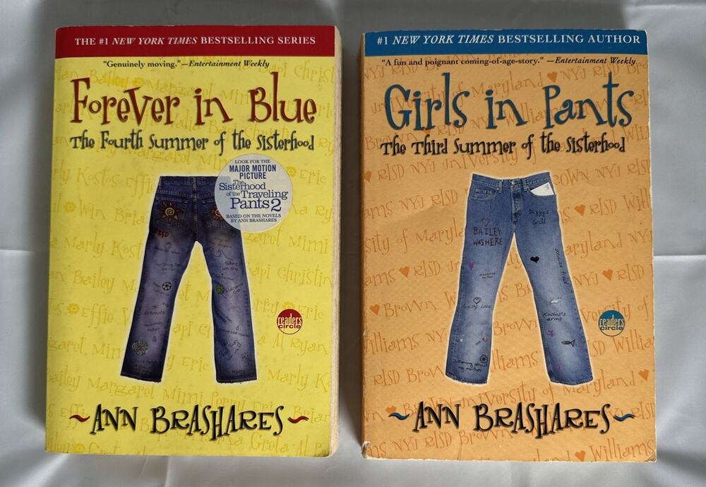 Sisterhood Of The Traveling Pants Books 1 And 2 Paperback Forever In Blue
